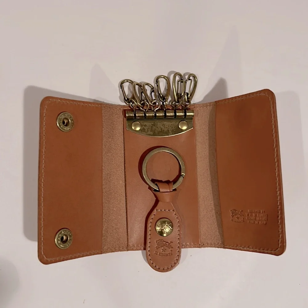 Il Bisonte Key Ring Natural Leather - Picture 7 of 8